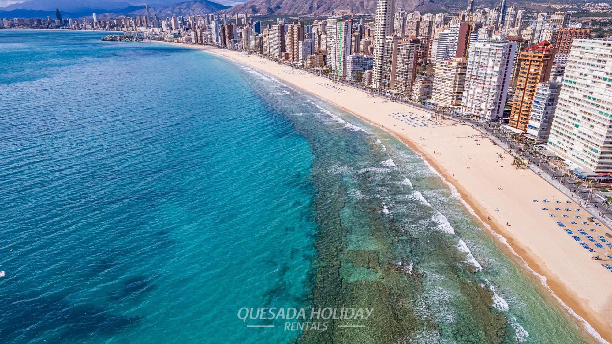 100Mts To Beach, Luxury Apartment Benidorm Encanto Exterior foto